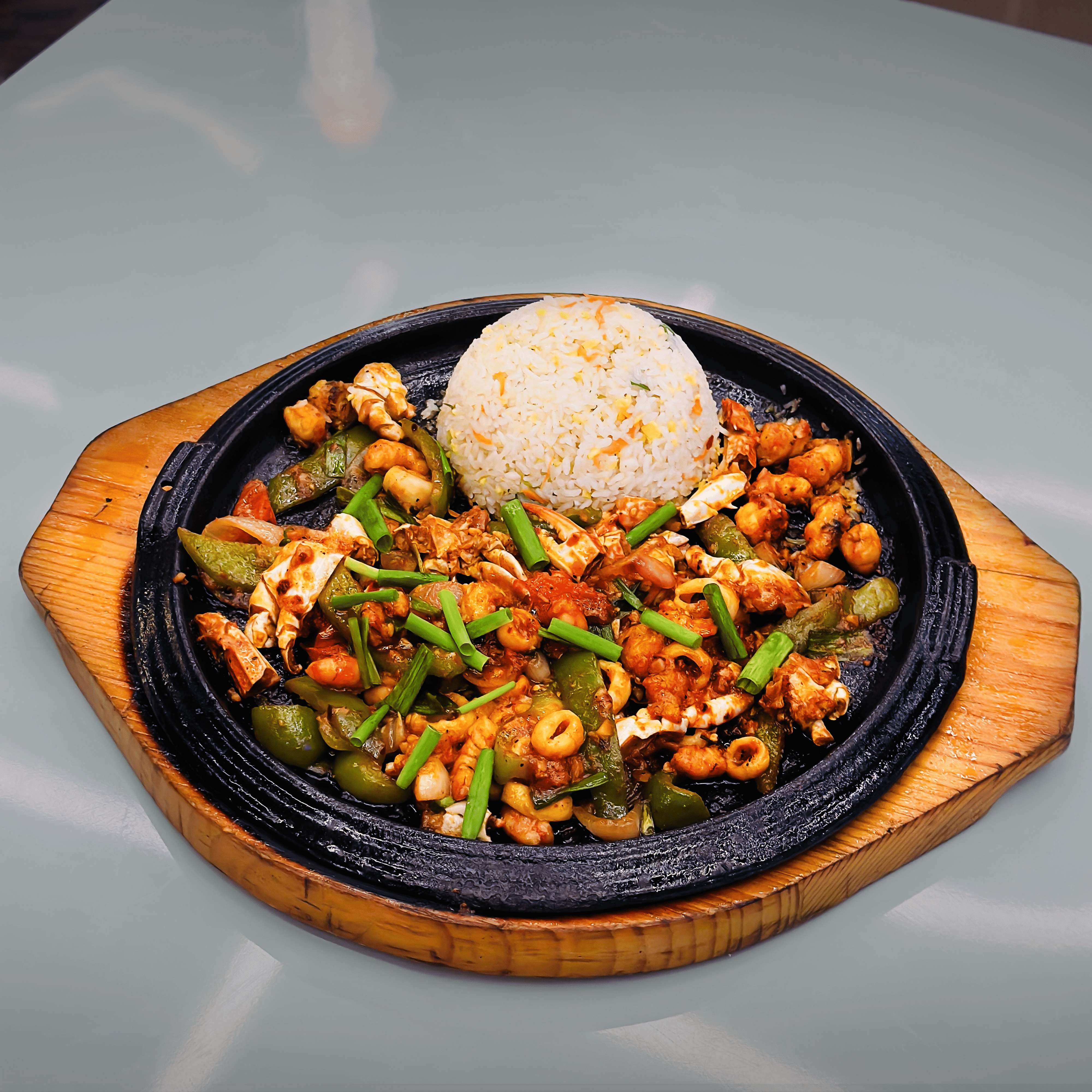 Sea Food Teppanyaki - Zii Zii Island Menu Sea Food Teppanyaki